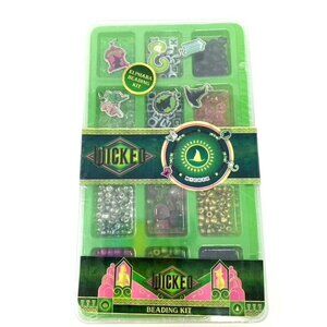 Wicked Elphaba Beading Kit Friendship Bracelet Making Crafts 6 Charms